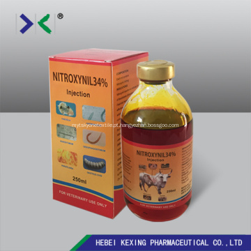 Iniciação animal de nitroxinil 34%